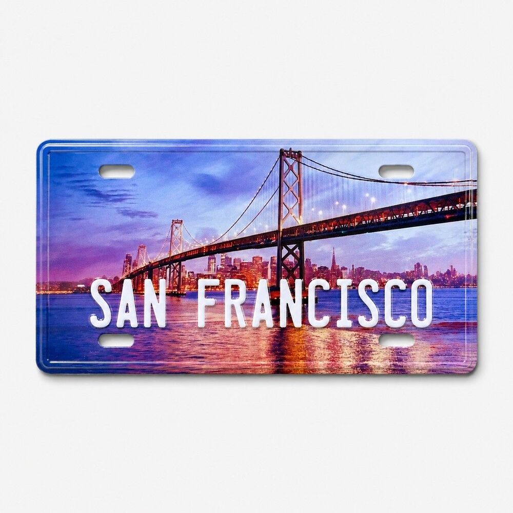 San Francisco Bay Bridge Fridge Magnet Souvenir California Travel Magnet